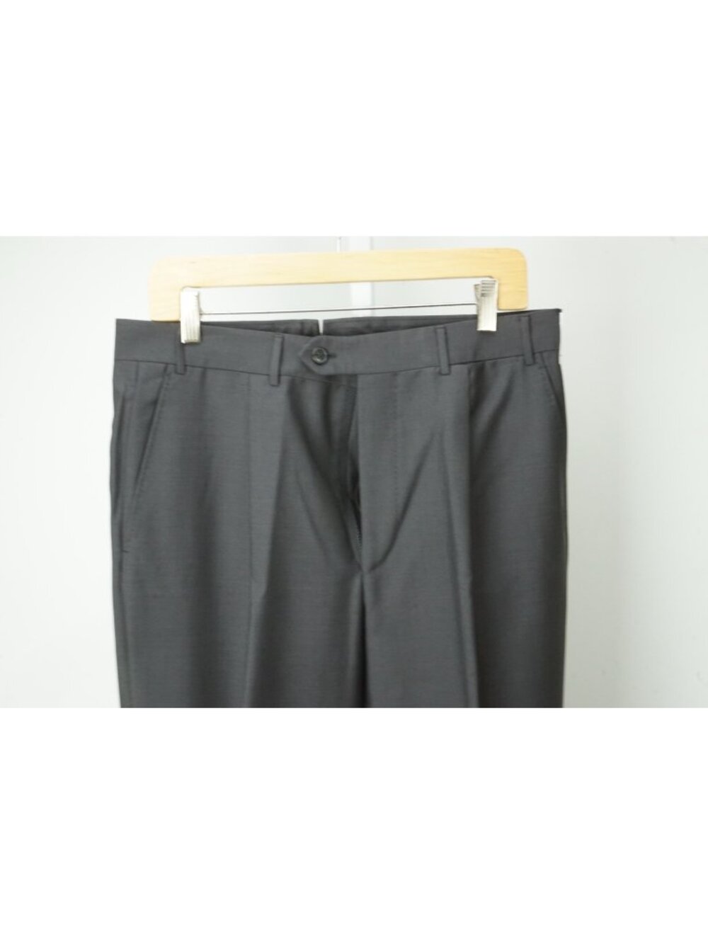 Corneliani Master Gray Mohair Wool Dress Pants Sz 48R EU BRAND NEW